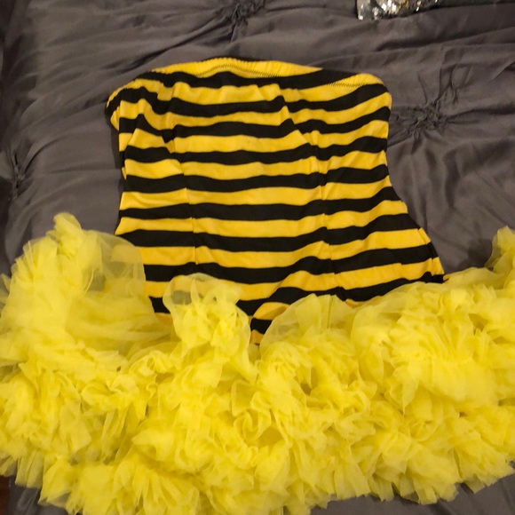 Leg Avenue strapless bumblebee costume size S/M - Picture 1 of 5